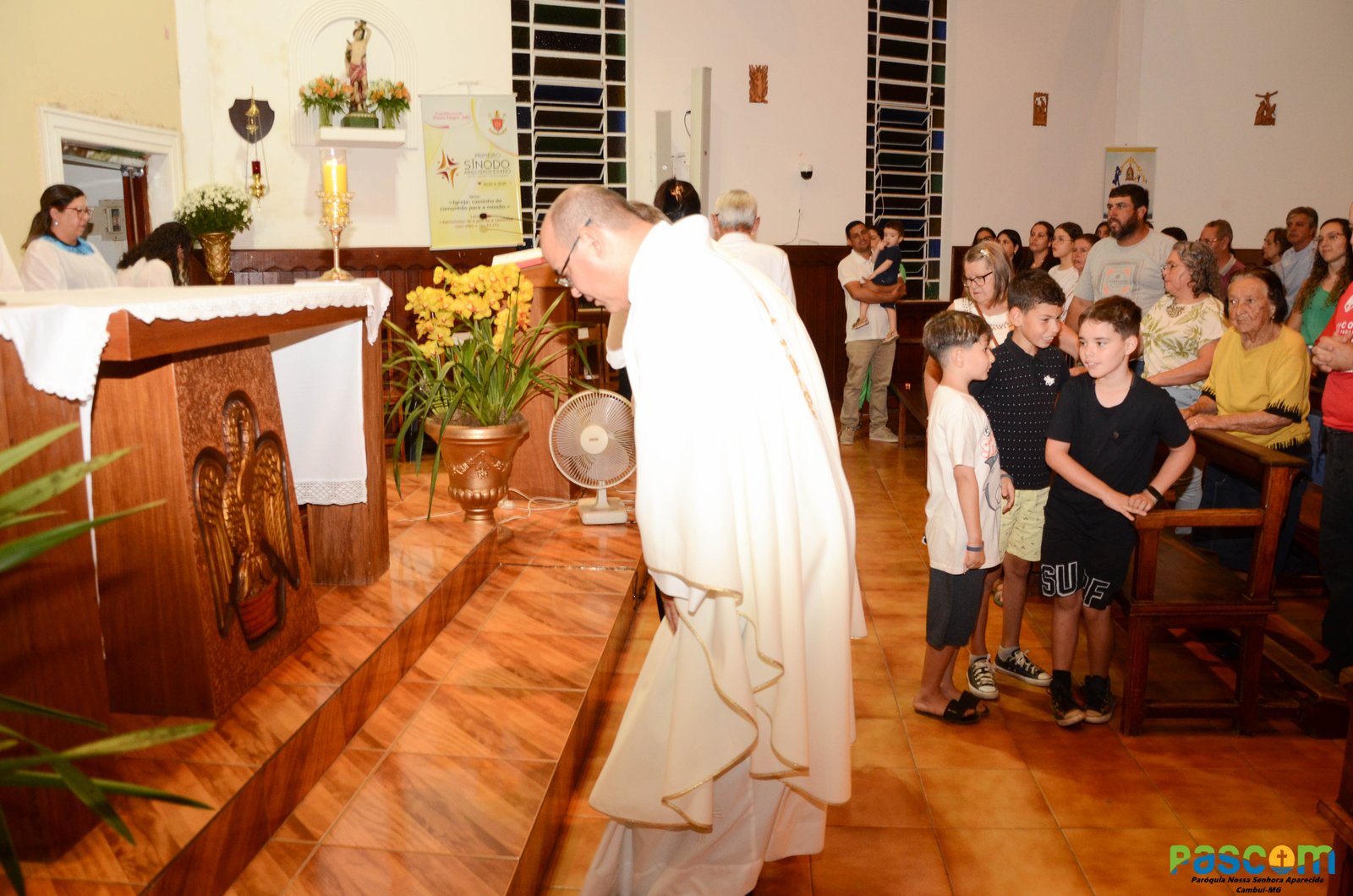 Festa Padroeira 2024 - 4º dia da festa(02 outubro), Presidiu: Pe. Nelson Júnior