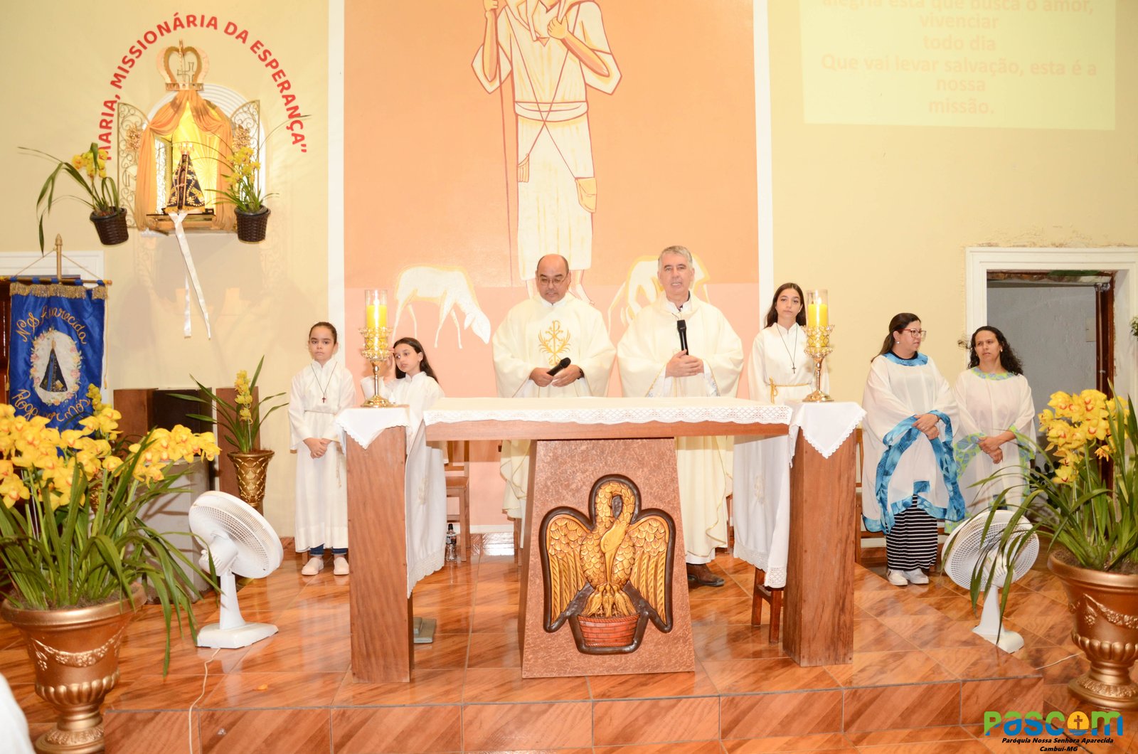 Festa Padroeira 2024 - 4º dia da festa(02 outubro), Presidiu: Pe. Nelson Júnior