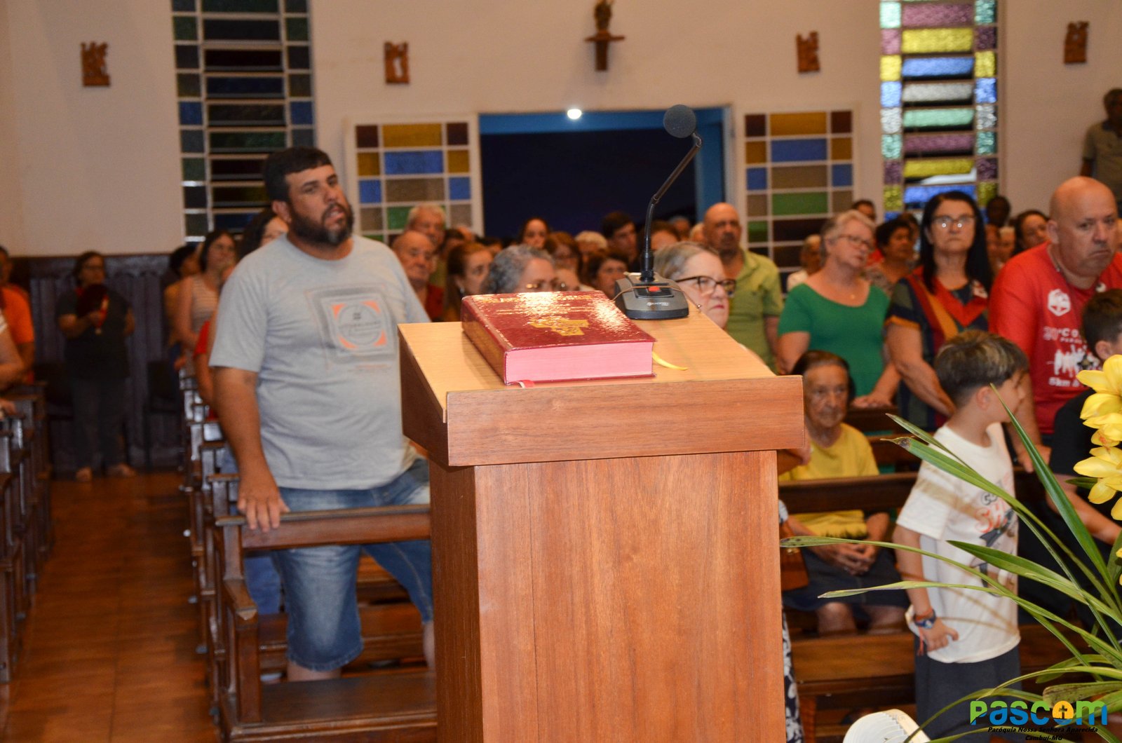 Festa Padroeira 2024 - 4º dia da festa(02 outubro), Presidiu: Pe. Nelson Júnior