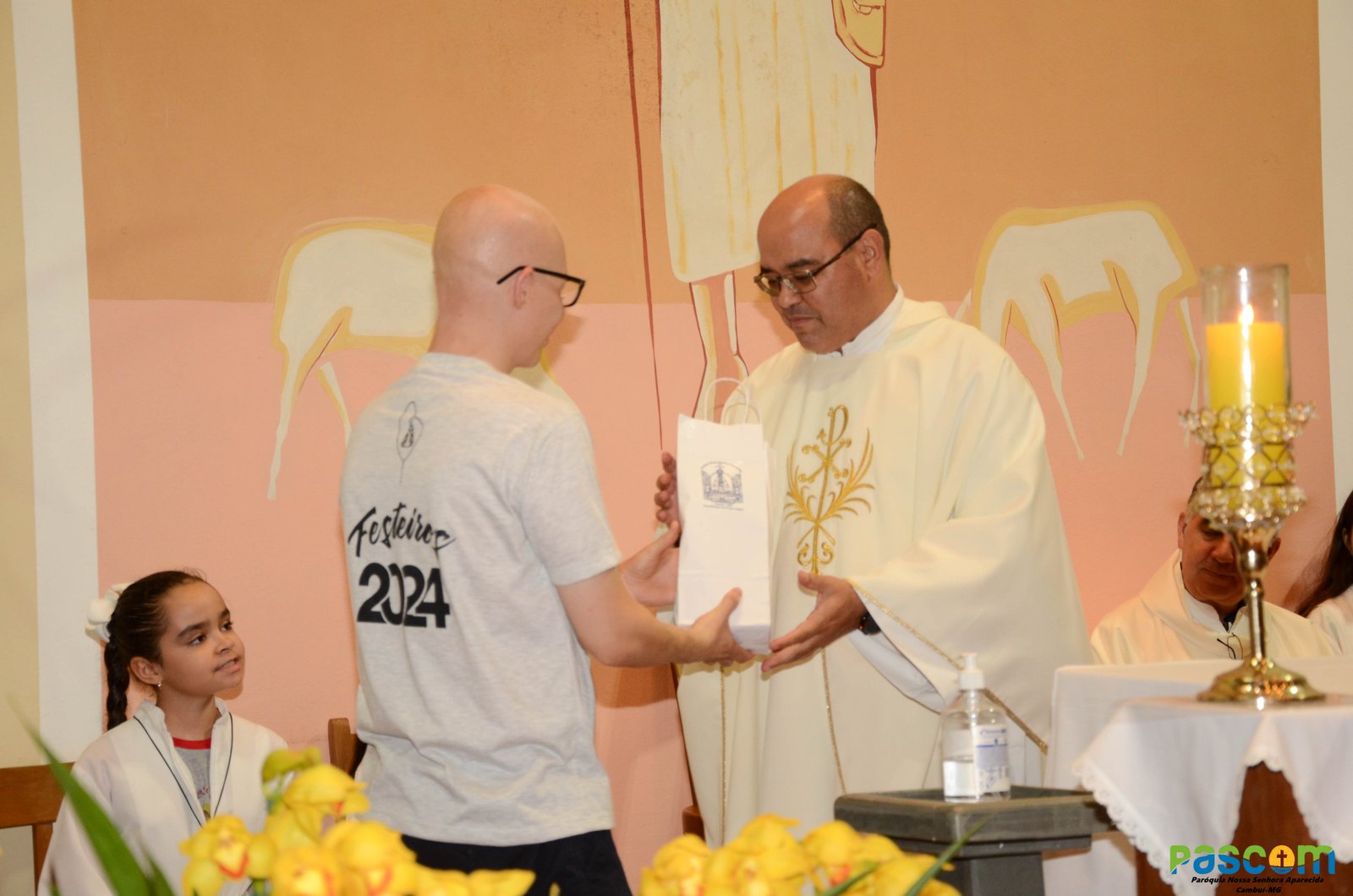 Festa Padroeira 2024 - 4º dia da festa(02 outubro), Presidiu: Pe. Nelson Júnior