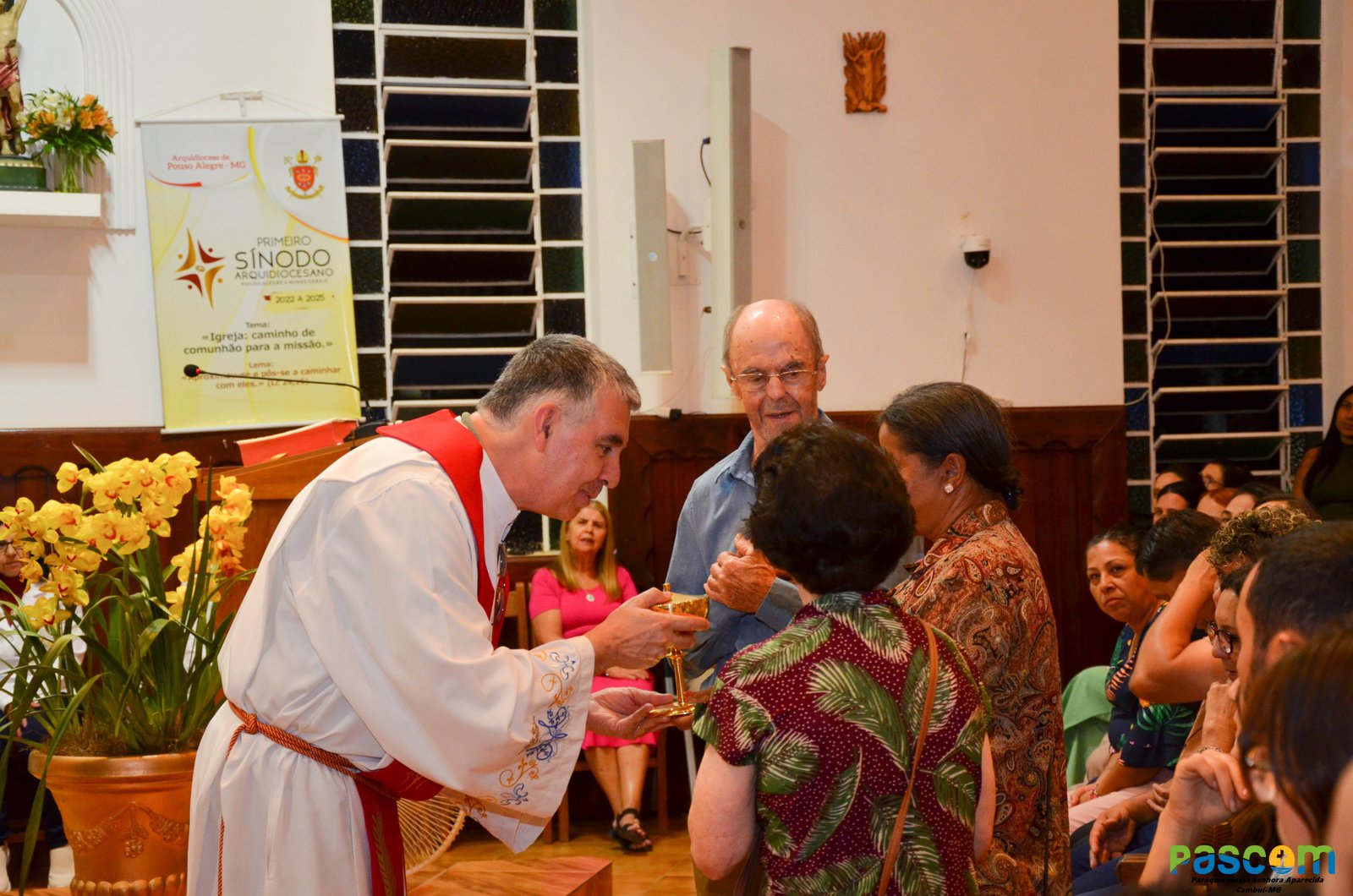 Festa Padroeira 2024 - 5º dia(03 outubro, quinta-feira), Presidiu: Pe.Samuel F. Gâmbara