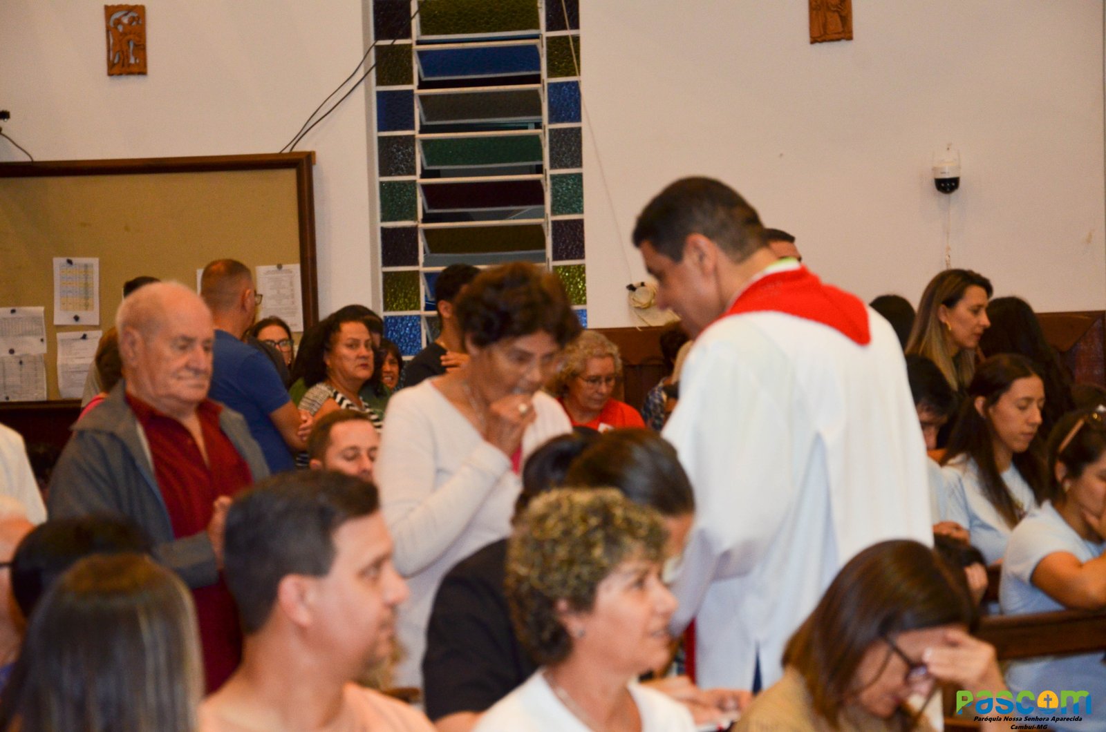 Festa Padroeira 2024 - 5º dia(03 outubro, quinta-feira), Presidiu: Pe.Samuel F. Gâmbara