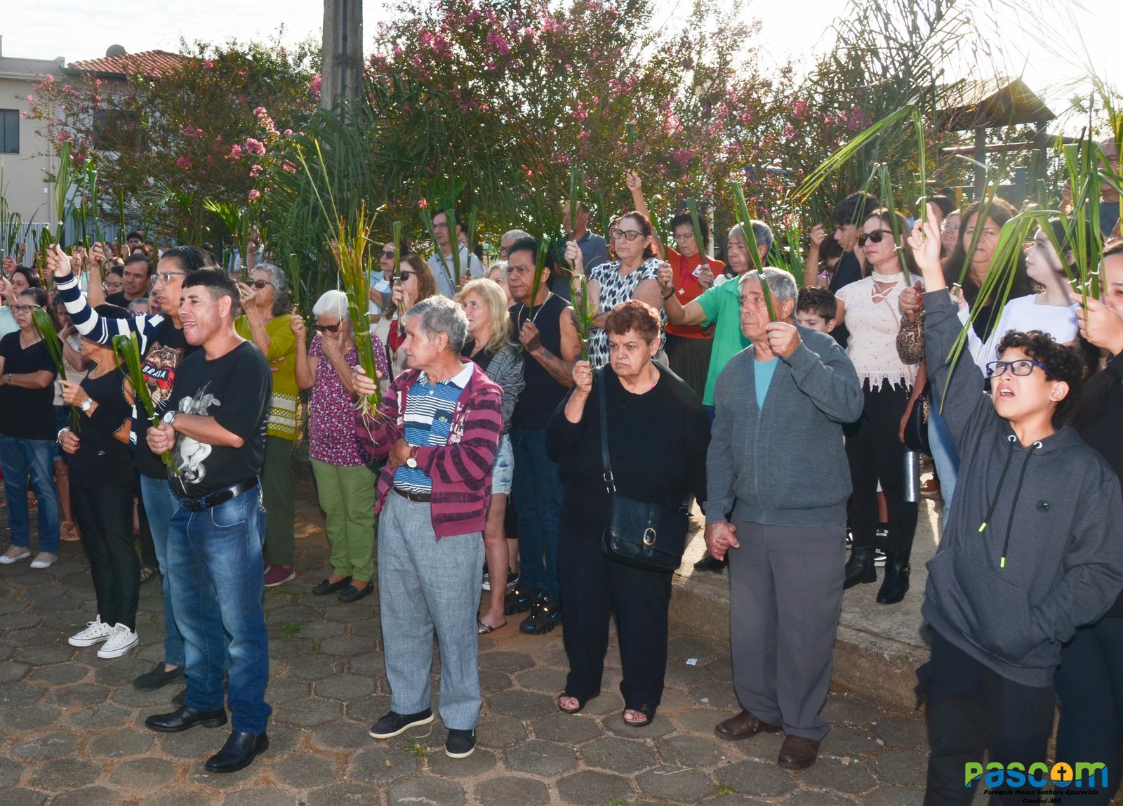 Domingo de Ramos 2025 - Procissão e missa