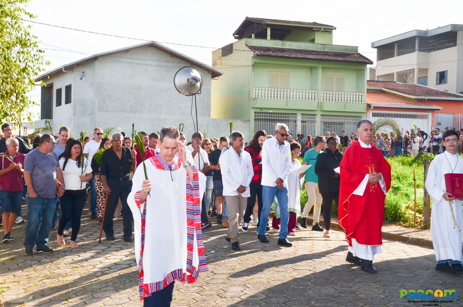 Domingo de Ramos 2025 - Procissão e missa
