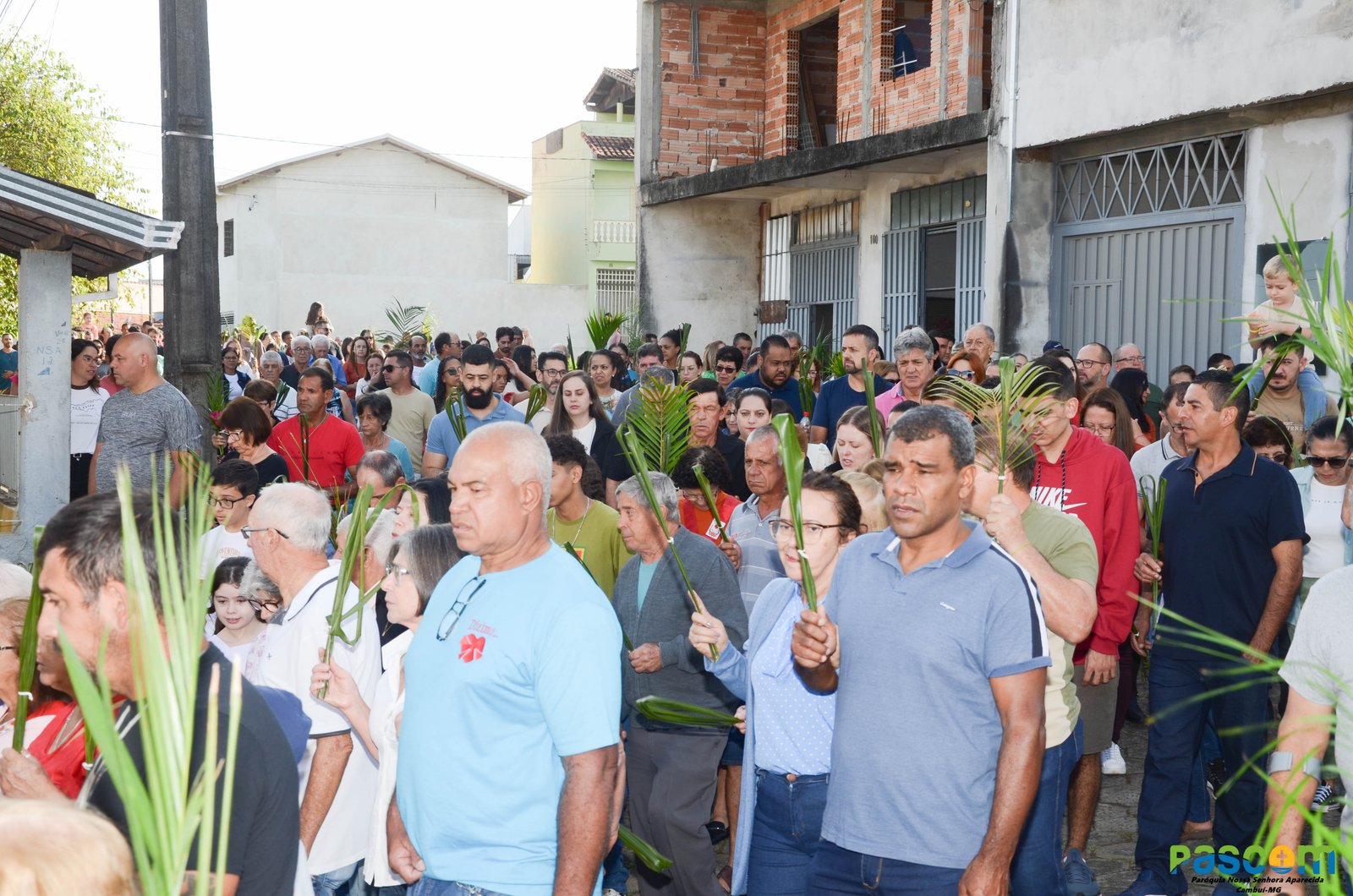 Domingo de Ramos 2025 - Procissão e missa