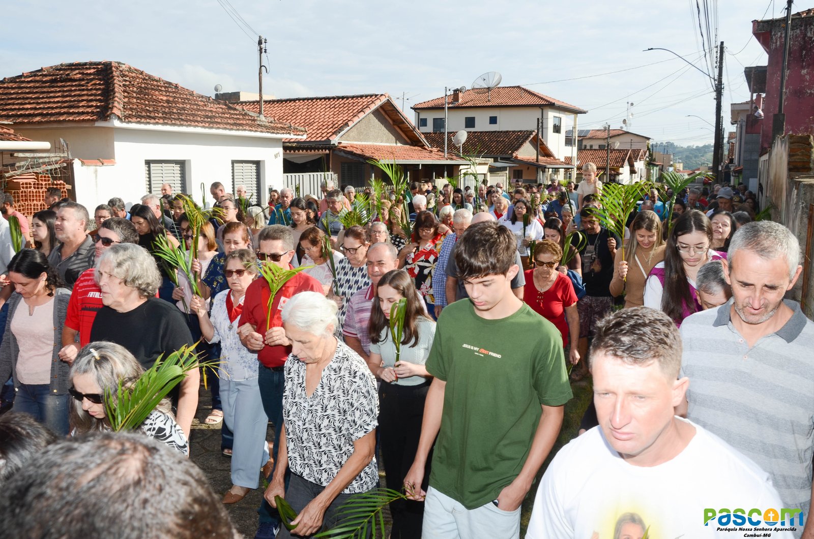 Domingo de Ramos 2025 - Procissão e missa