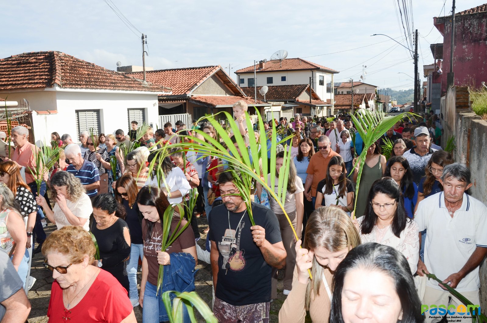 Domingo de Ramos 2025 - Procissão e missa