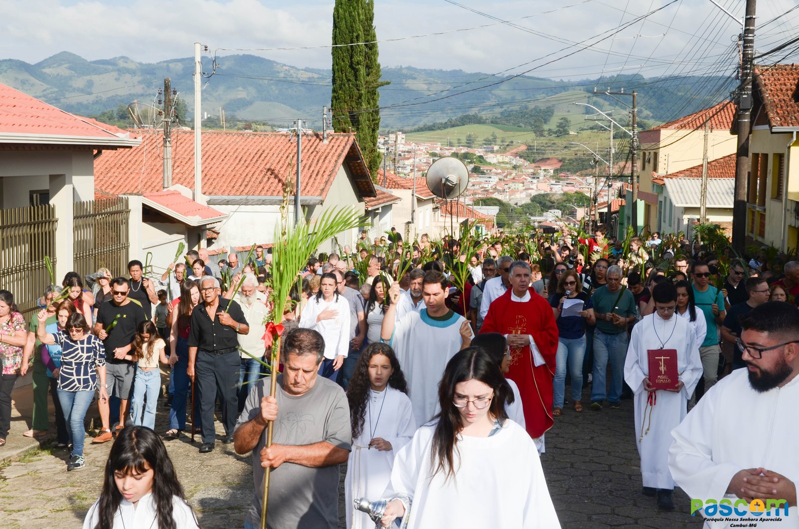 Domingo de Ramos 2025 - Procissão e missa