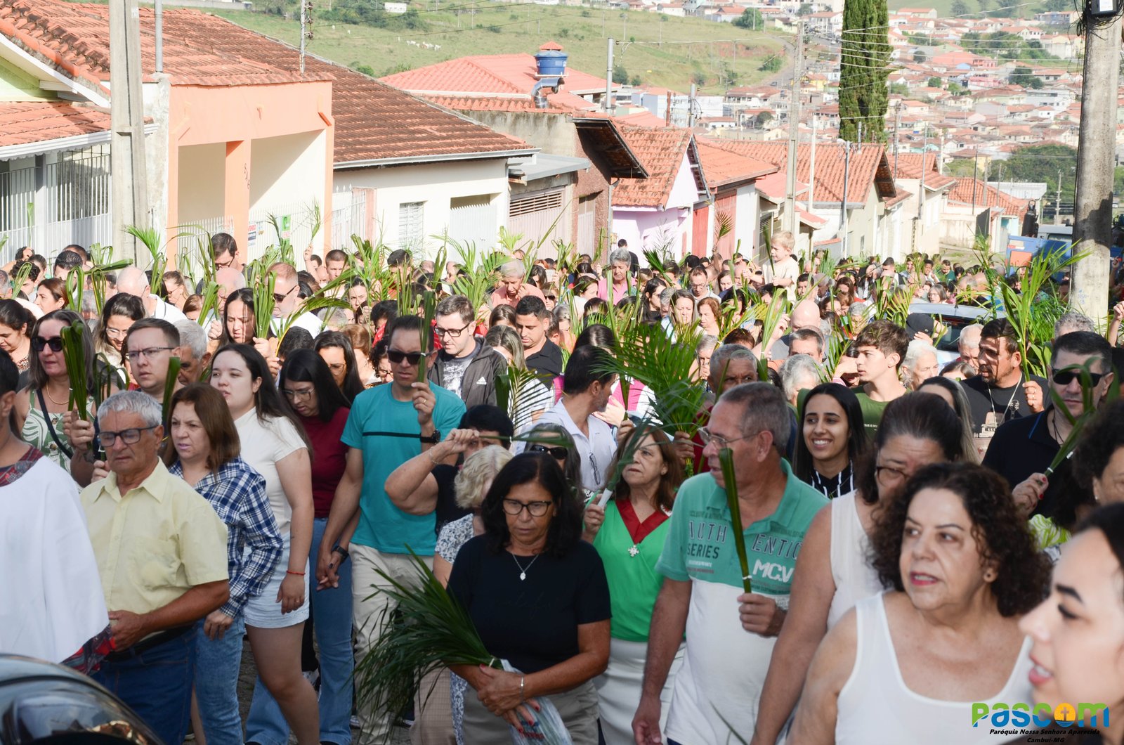 Domingo de Ramos 2025 - Procissão e missa