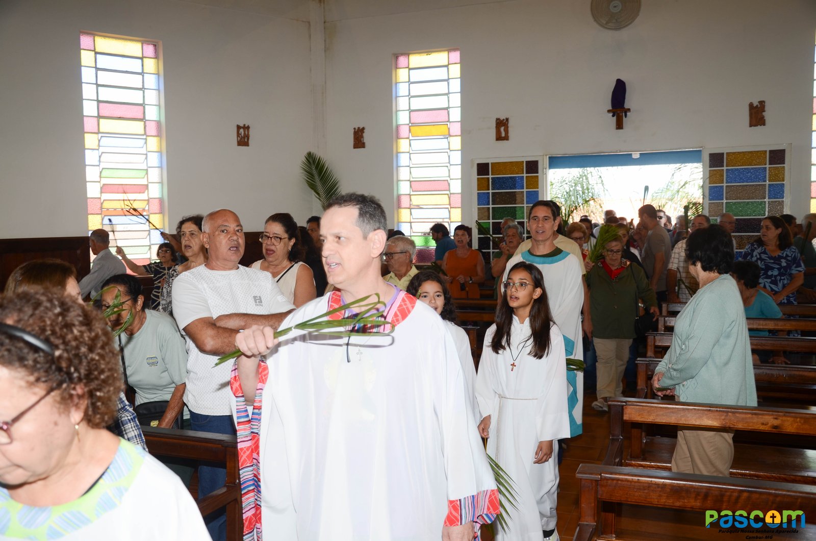 Domingo de Ramos 2025 - Procissão e missa