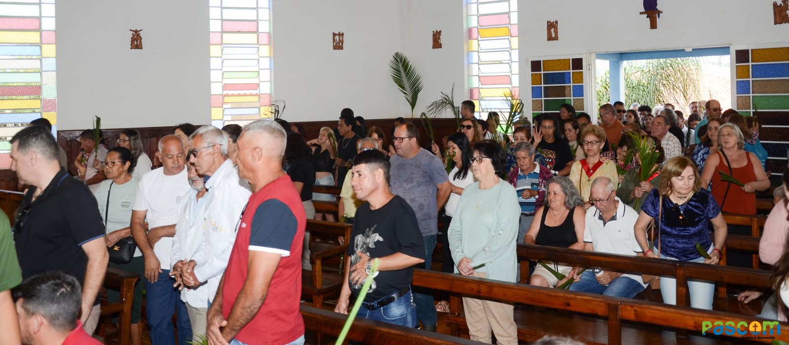 Domingo de Ramos 2025 - Procissão e missa