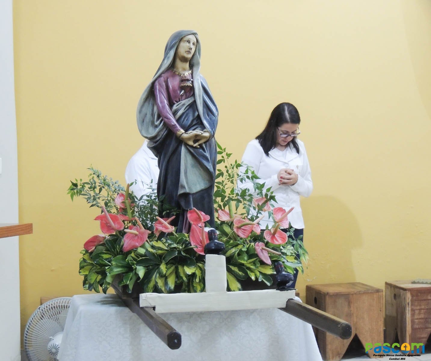 Fotos missa e procissao encontro