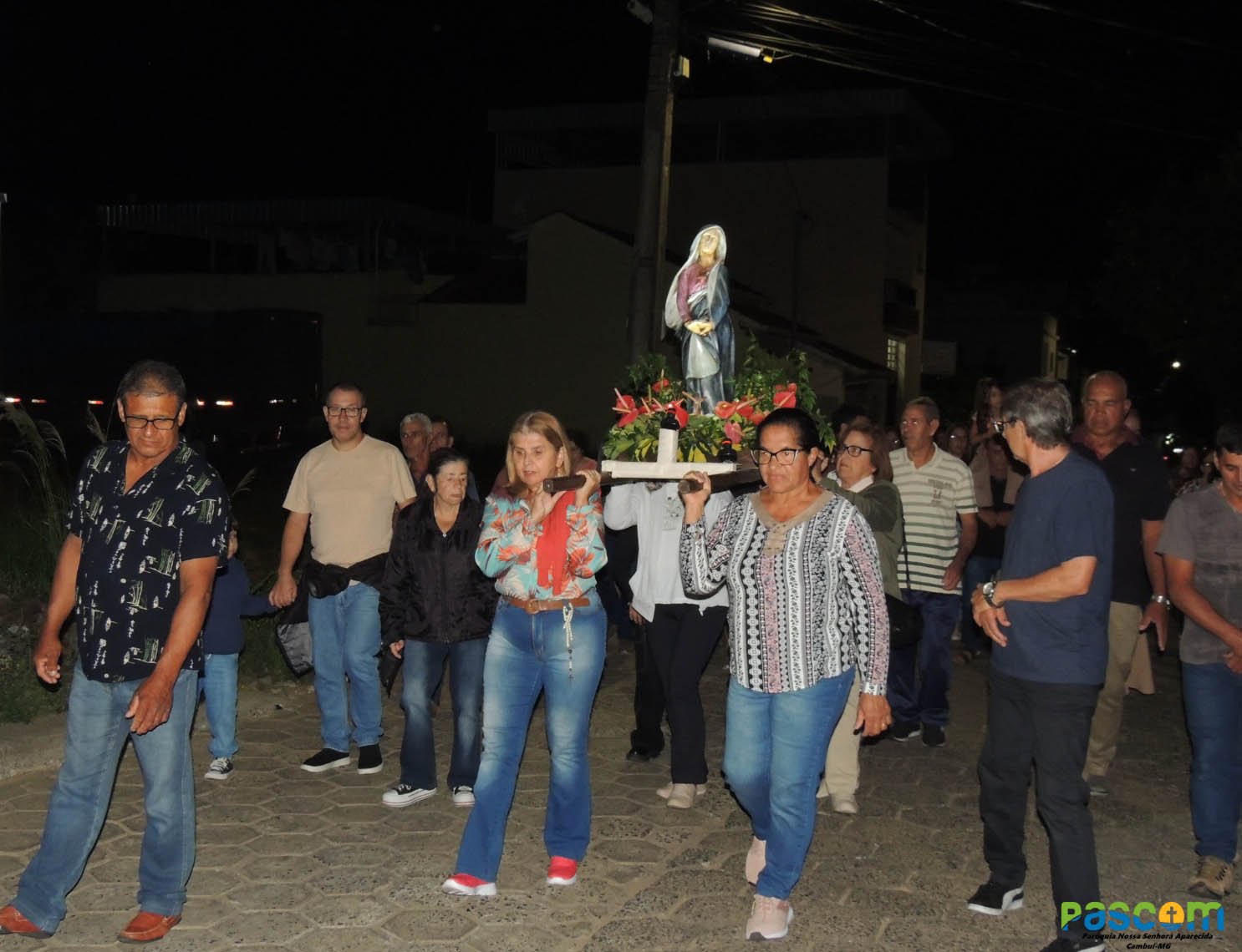 Fotos missa e procissao encontro