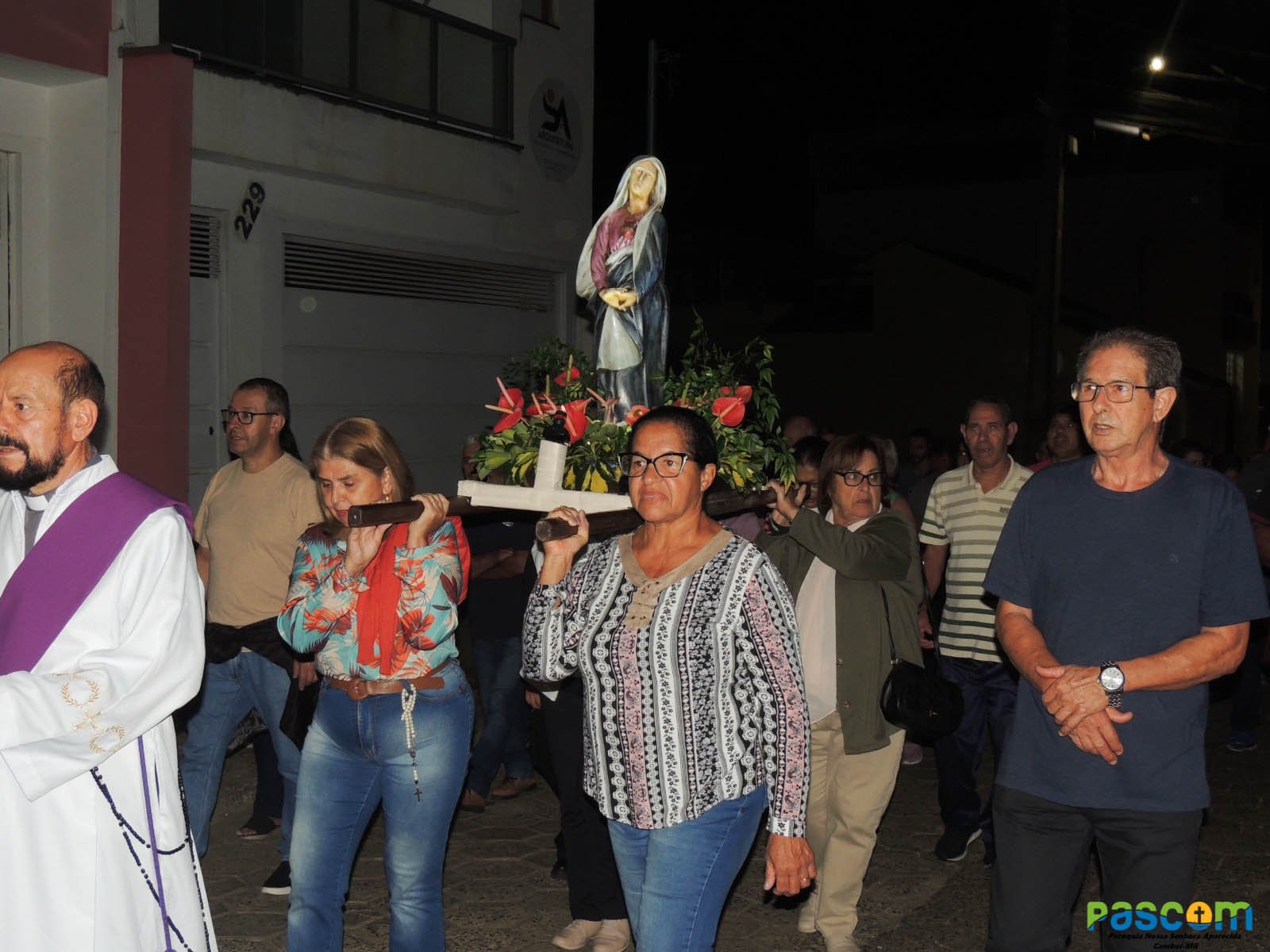 Fotos missa e procissao encontro