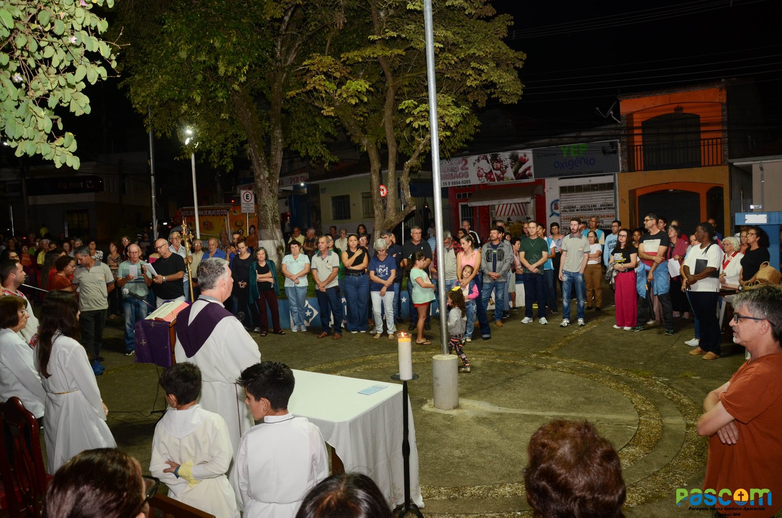 Fotos missa e procissao encontro