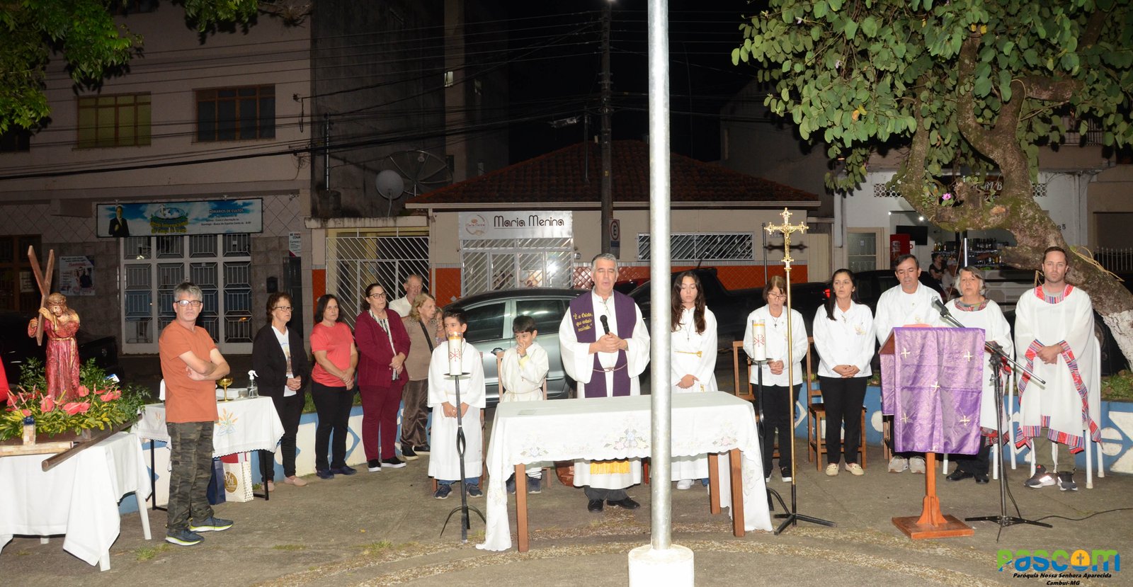 Fotos missa e procissao encontro