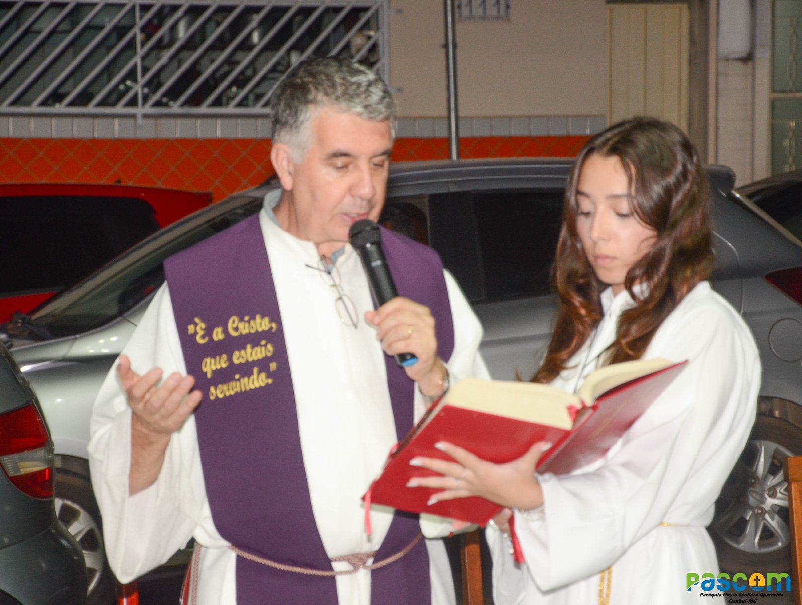 Fotos missa e procissao encontro