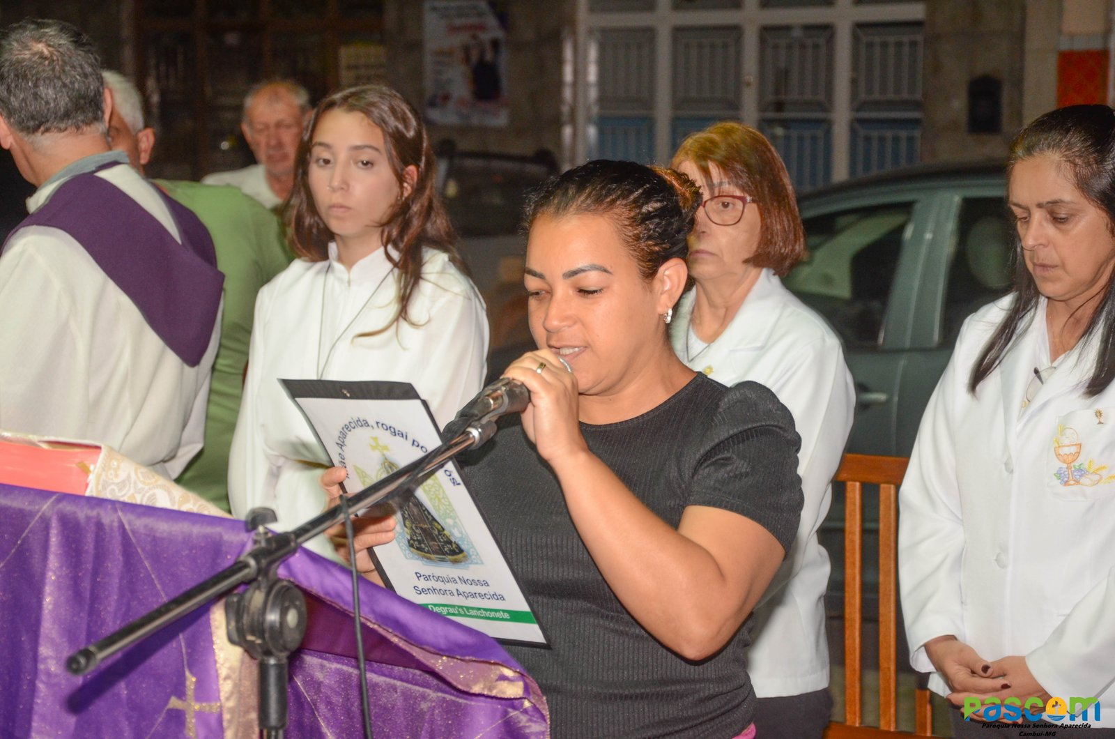 Fotos missa e procissao encontro