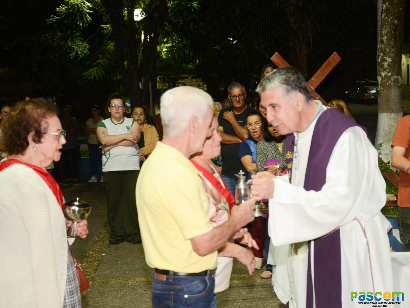 Fotos missa e procissao encontro