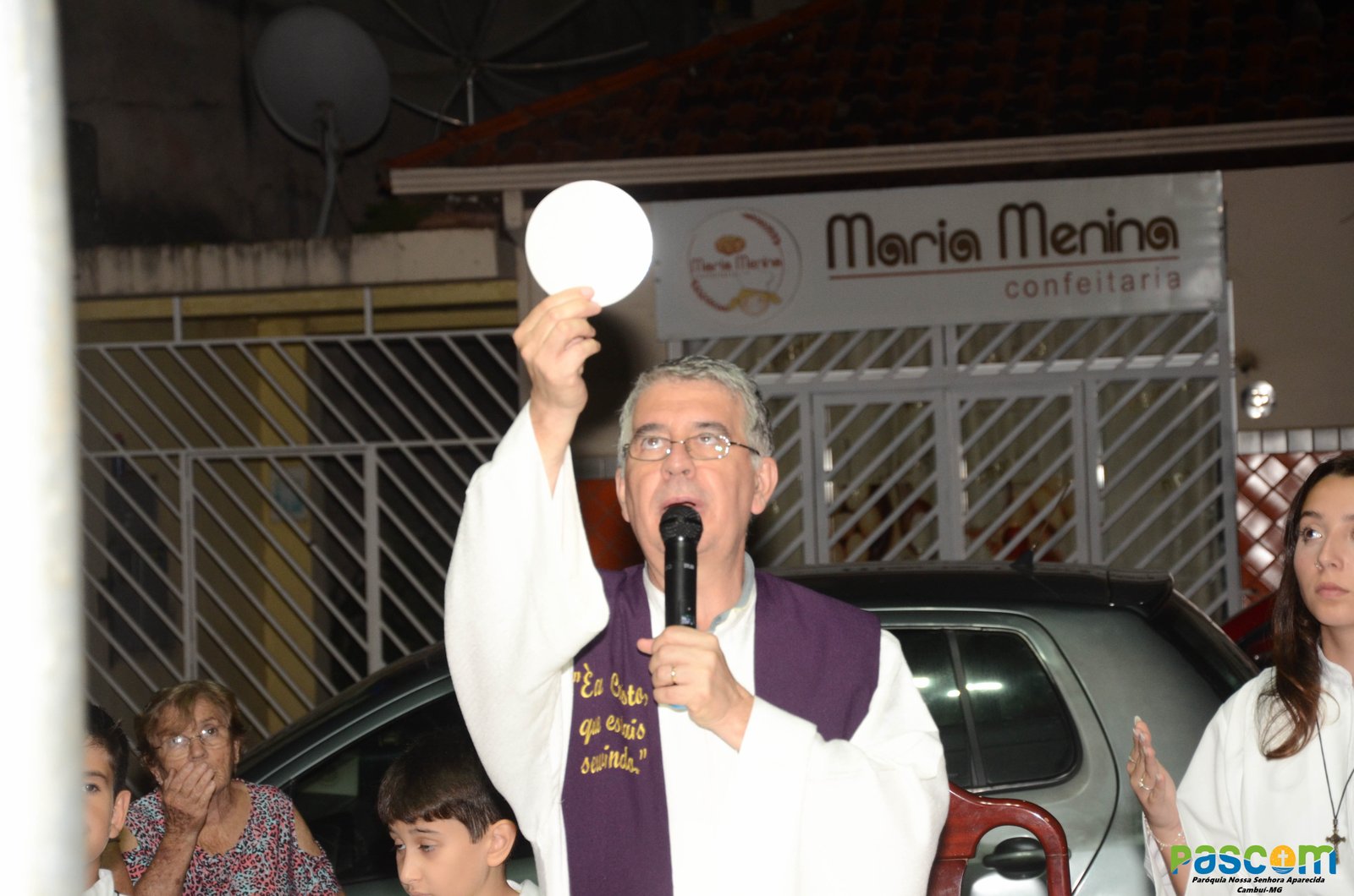 Fotos missa e procissao encontro