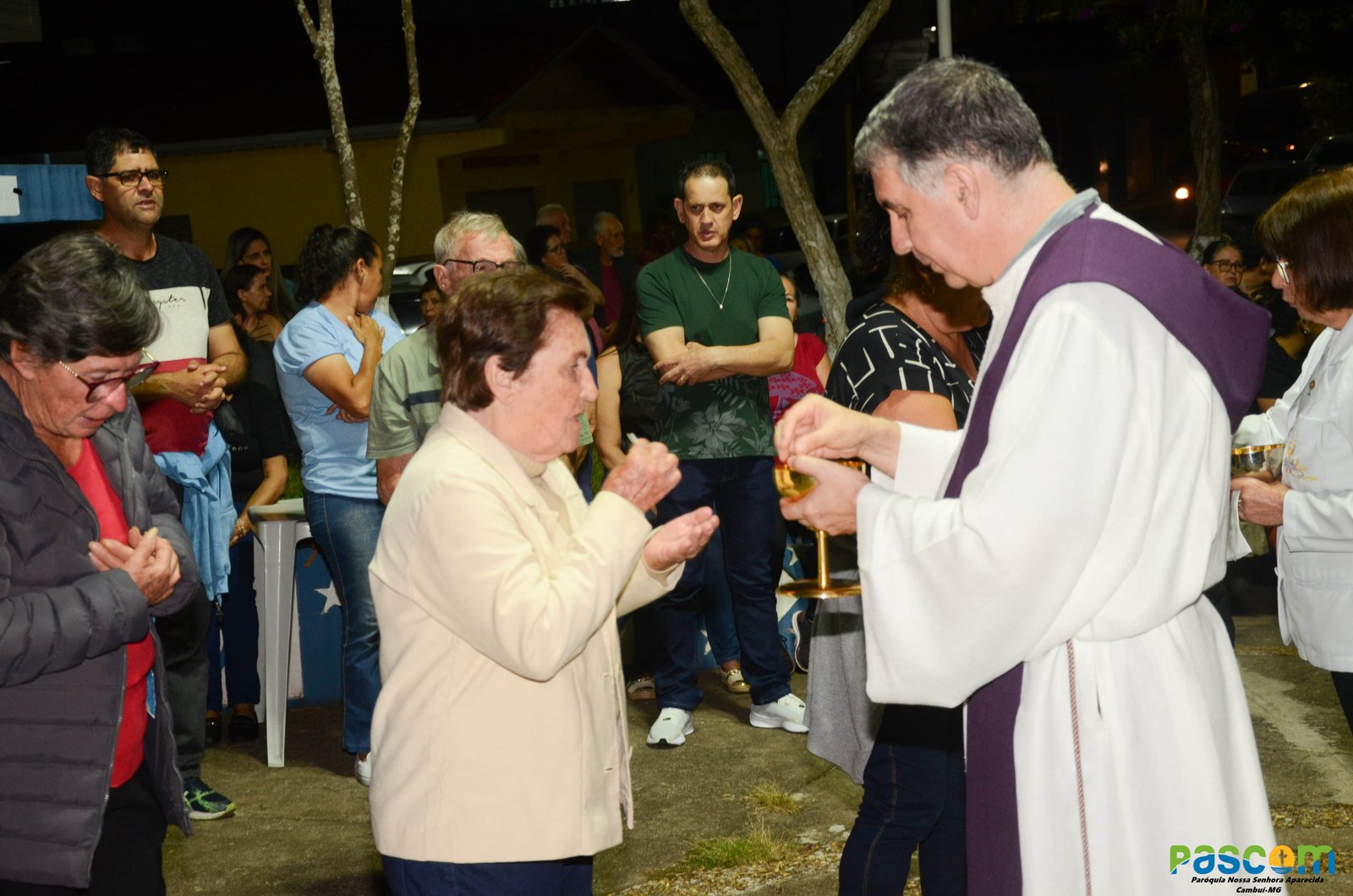 Fotos missa e procissao encontro