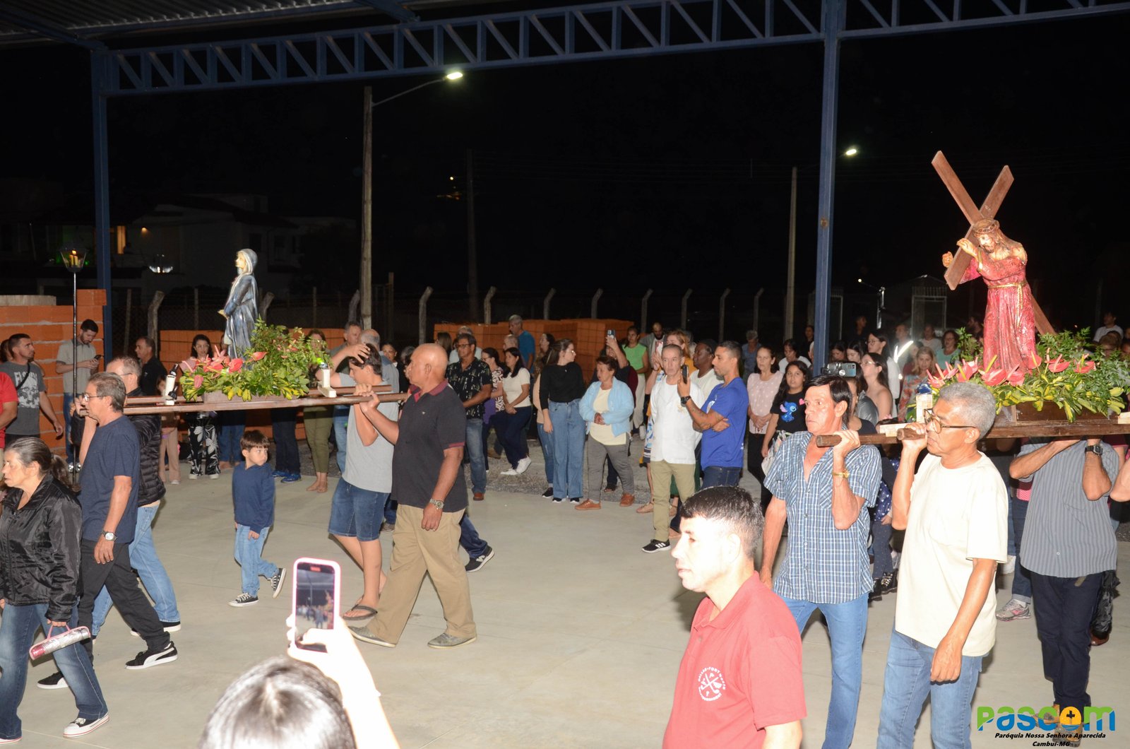 Fotos missa e procissao encontro