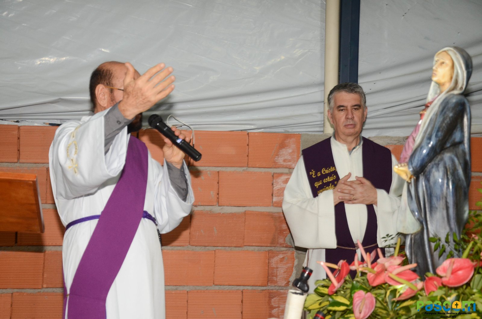 Fotos missa e procissao encontro