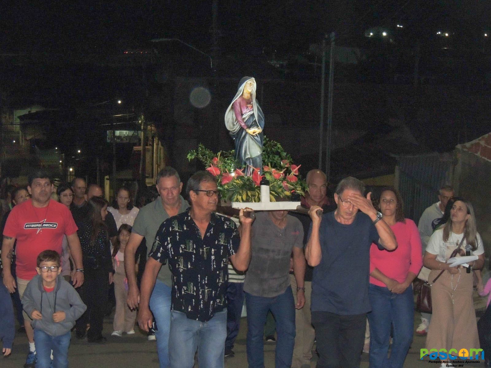 Fotos missa e procissao encontro