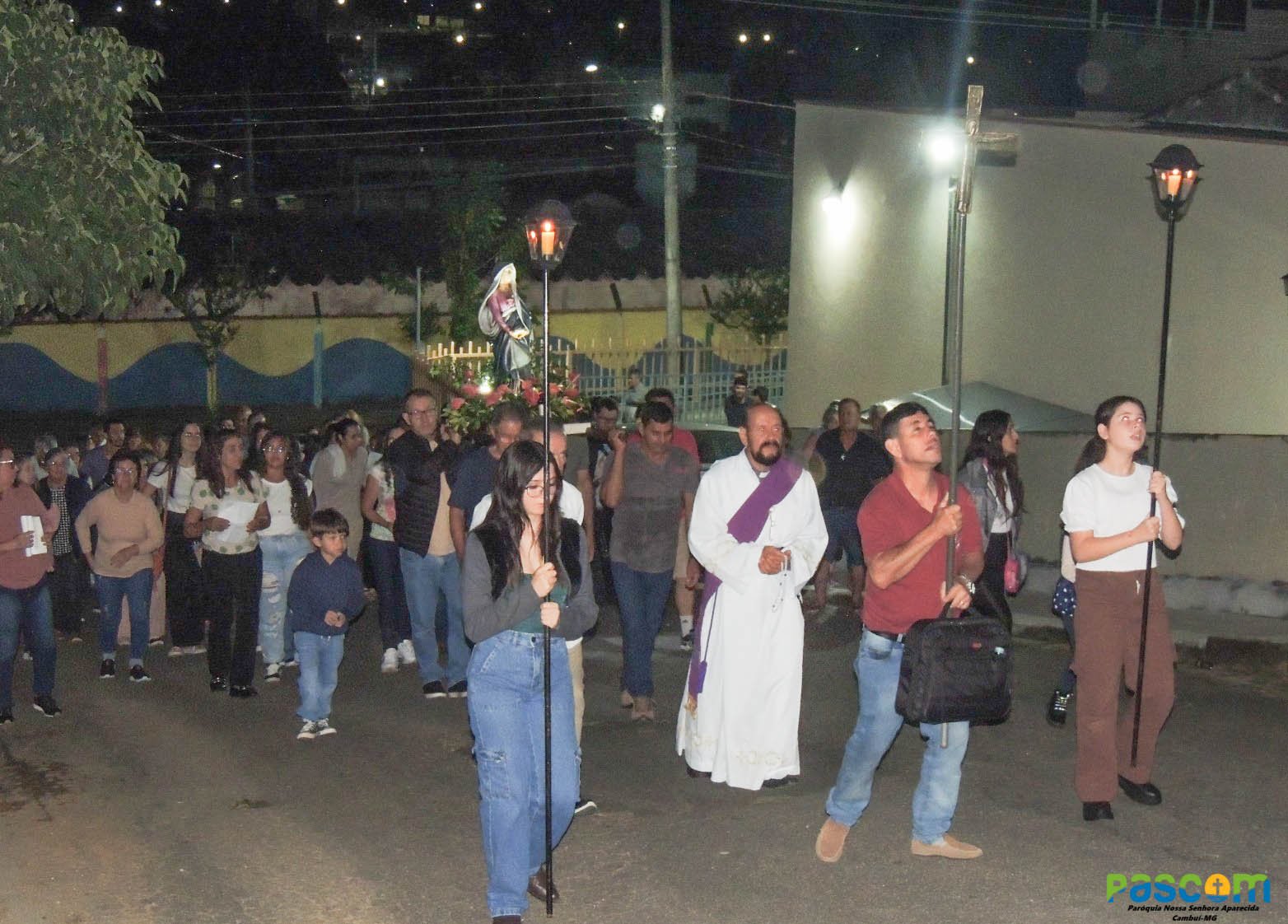 Fotos missa e procissao encontro