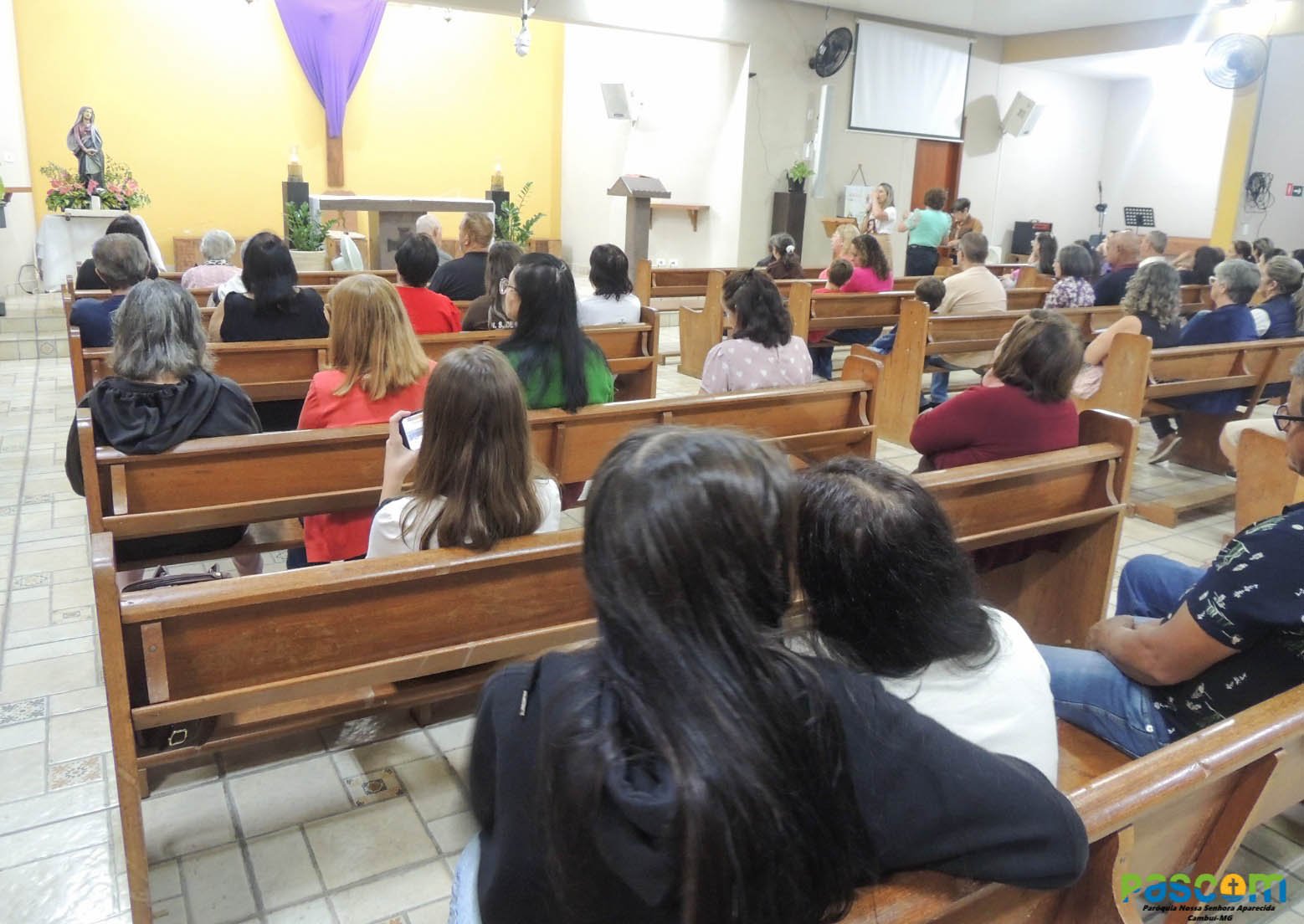 Fotos missa e procissao encontro