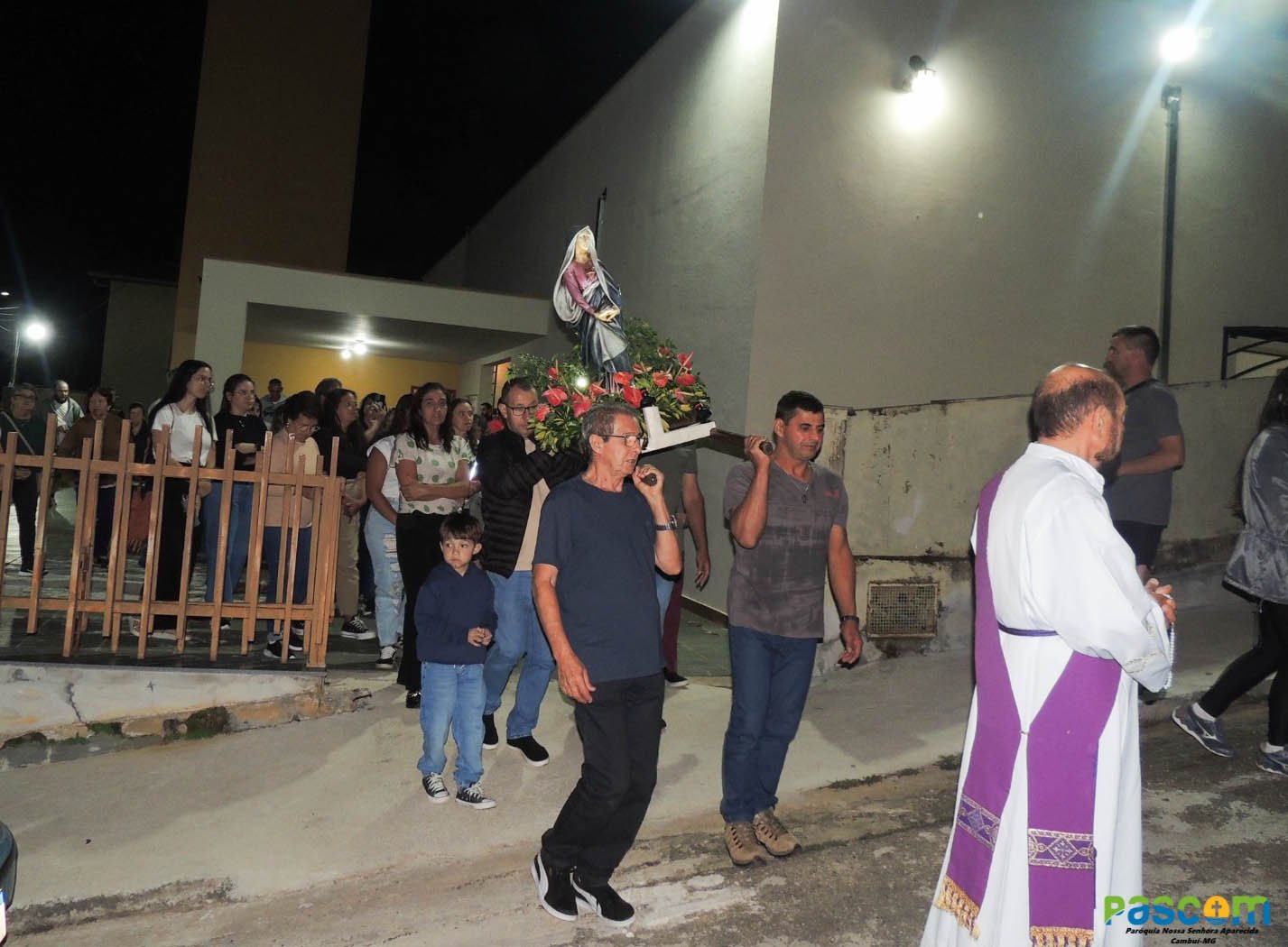 Fotos missa e procissao encontro