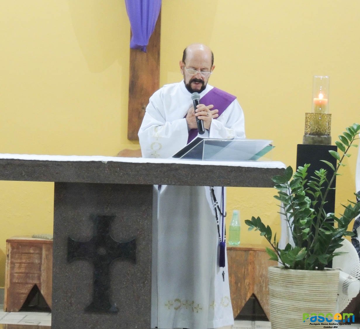 Fotos missa e procissao encontro