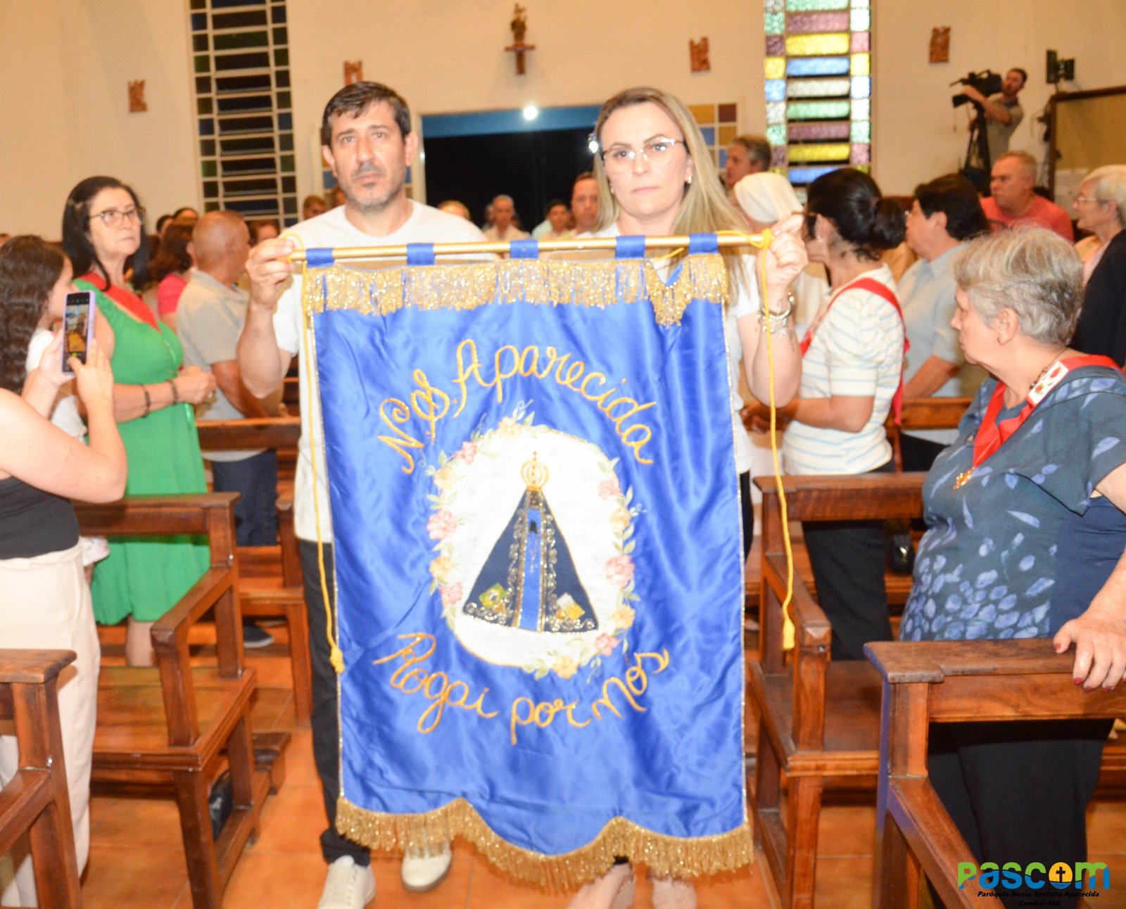 Festa  Padroeira 2024 - 2º dia, Presidiu: Pe. Fabiano Cesar