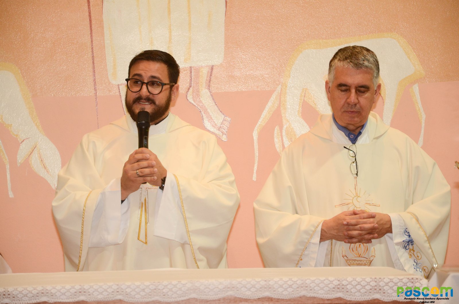 Festa  Padroeira 2024 - 2º dia, Presidiu: Pe. Fabiano Cesar