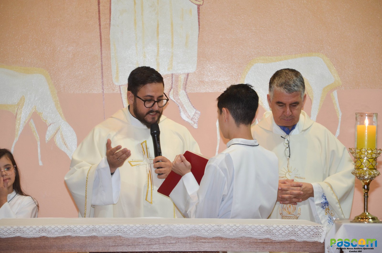 Festa  Padroeira 2024 - 2º dia, Presidiu: Pe. Fabiano Cesar