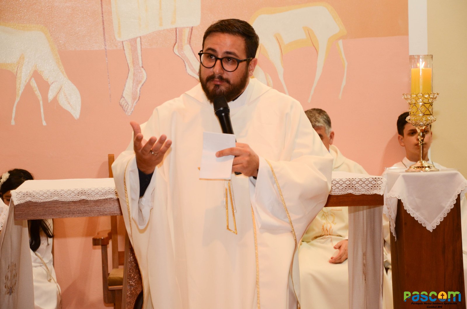 Festa  Padroeira 2024 - 2º dia, Presidiu: Pe. Fabiano Cesar
