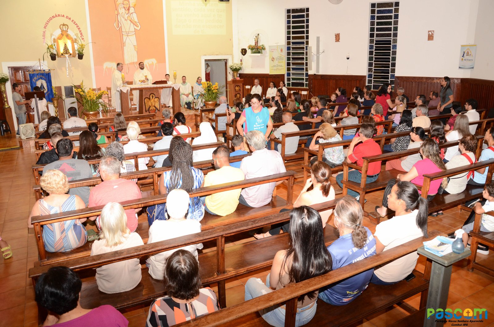 Festa  Padroeira 2024 - 2º dia, Presidiu: Pe. Fabiano Cesar