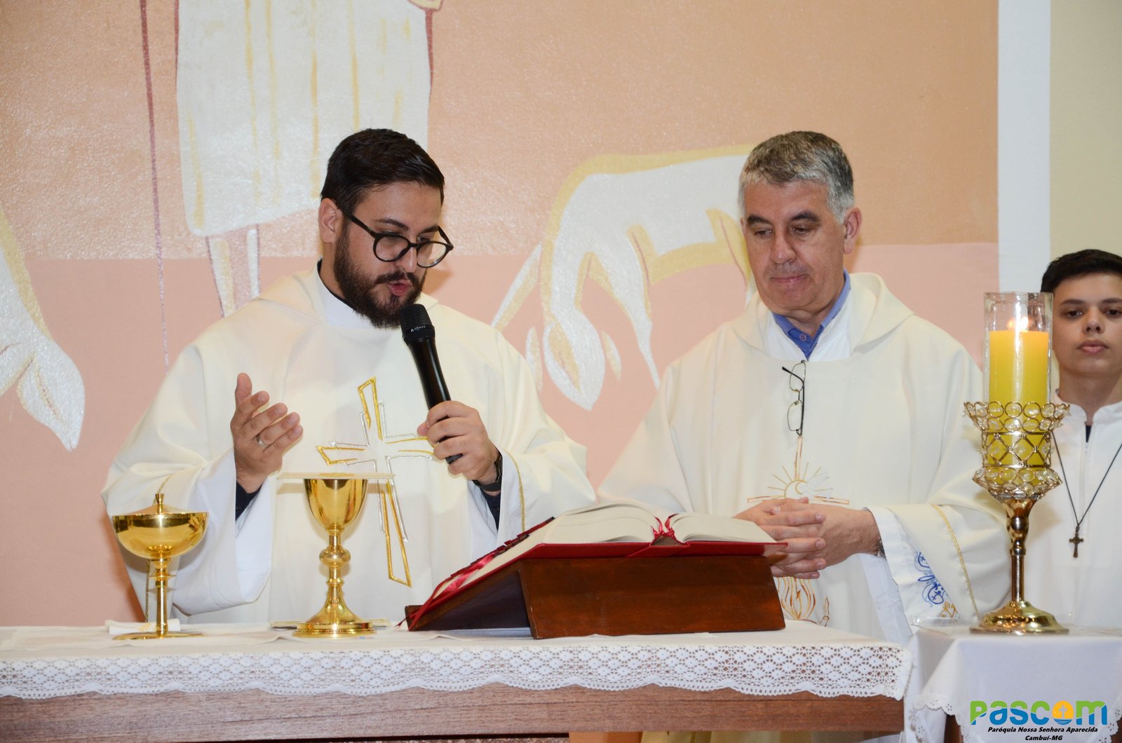 Festa  Padroeira 2024 - 2º dia, Presidiu: Pe. Fabiano Cesar