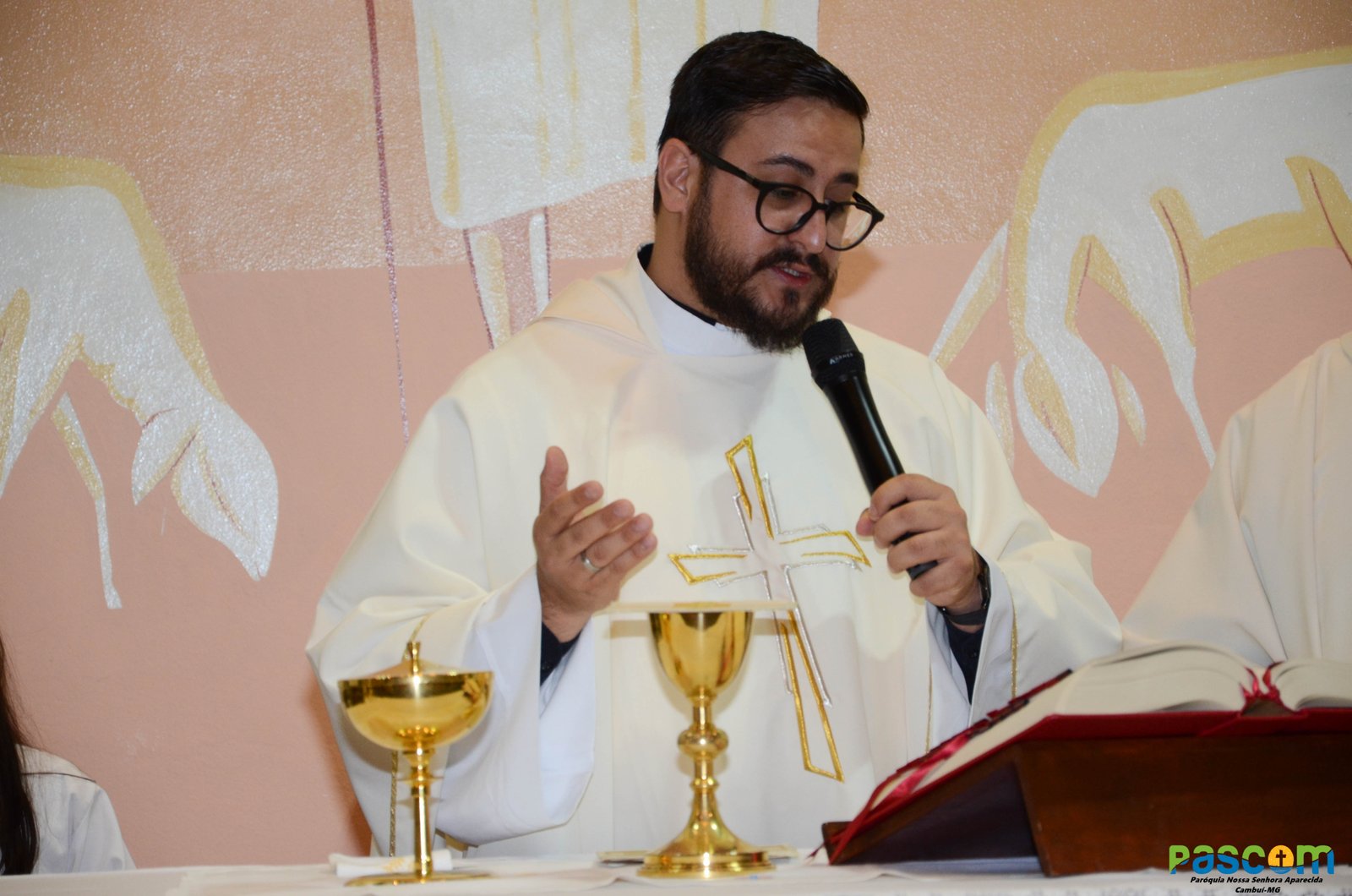 Festa  Padroeira 2024 - 2º dia, Presidiu: Pe. Fabiano Cesar