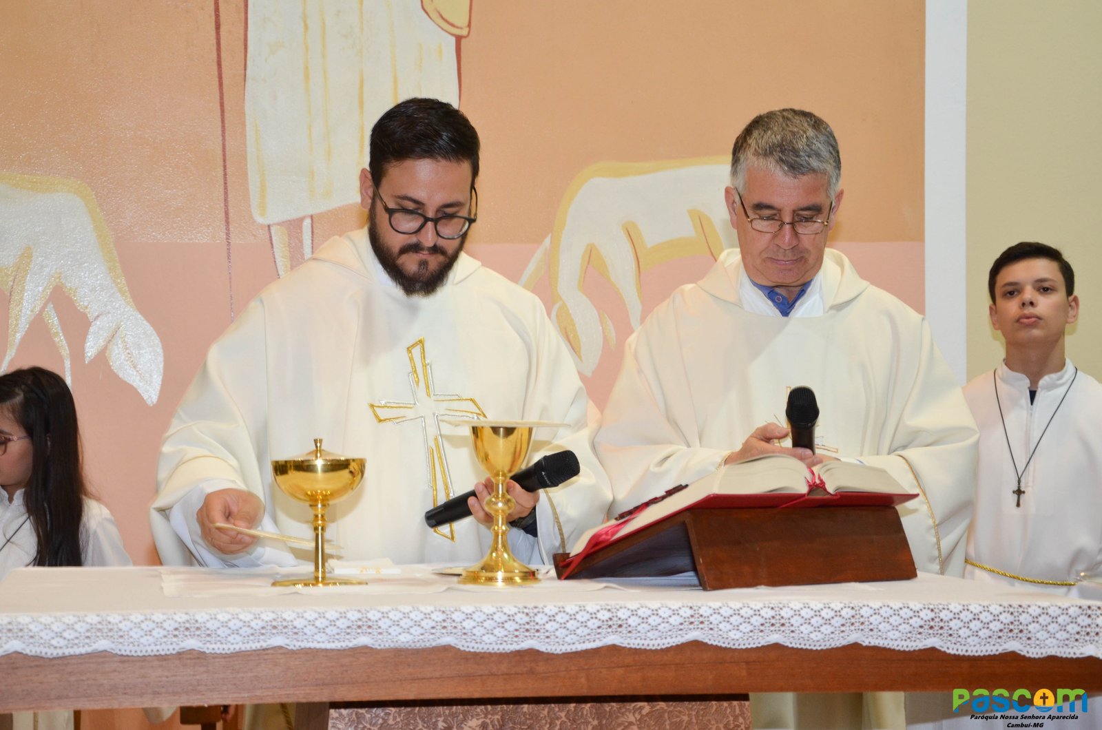 Festa  Padroeira 2024 - 2º dia, Presidiu: Pe. Fabiano Cesar