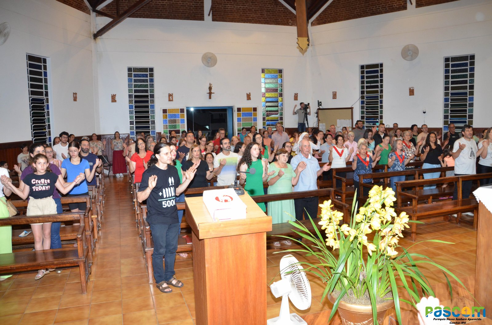 Festa  Padroeira 2024 - 2º dia, Presidiu: Pe. Fabiano Cesar