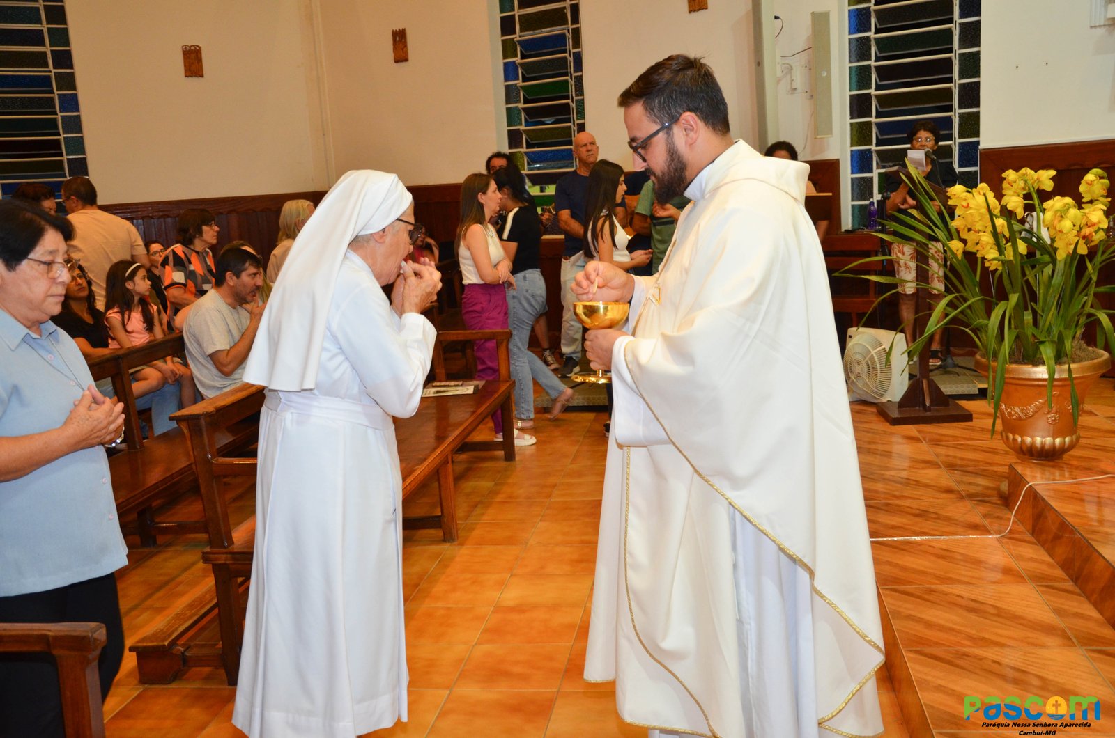 Festa  Padroeira 2024 - 2º dia, Presidiu: Pe. Fabiano Cesar