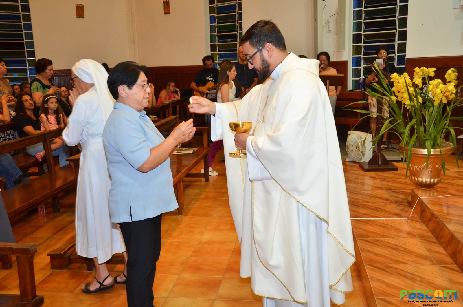 Festa  Padroeira 2024 - 2º dia, Presidiu: Pe. Fabiano Cesar