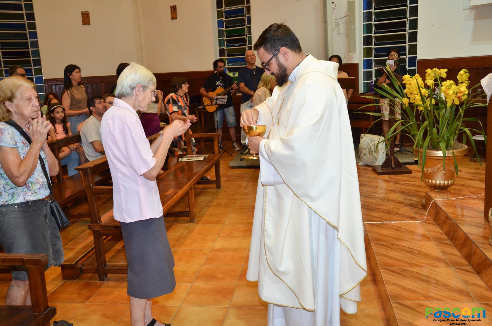 Festa  Padroeira 2024 - 2º dia, Presidiu: Pe. Fabiano Cesar