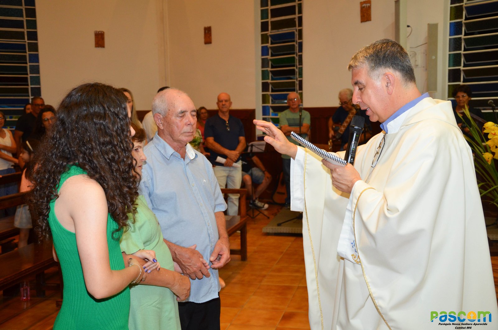 Festa  Padroeira 2024 - 2º dia, Presidiu: Pe. Fabiano Cesar