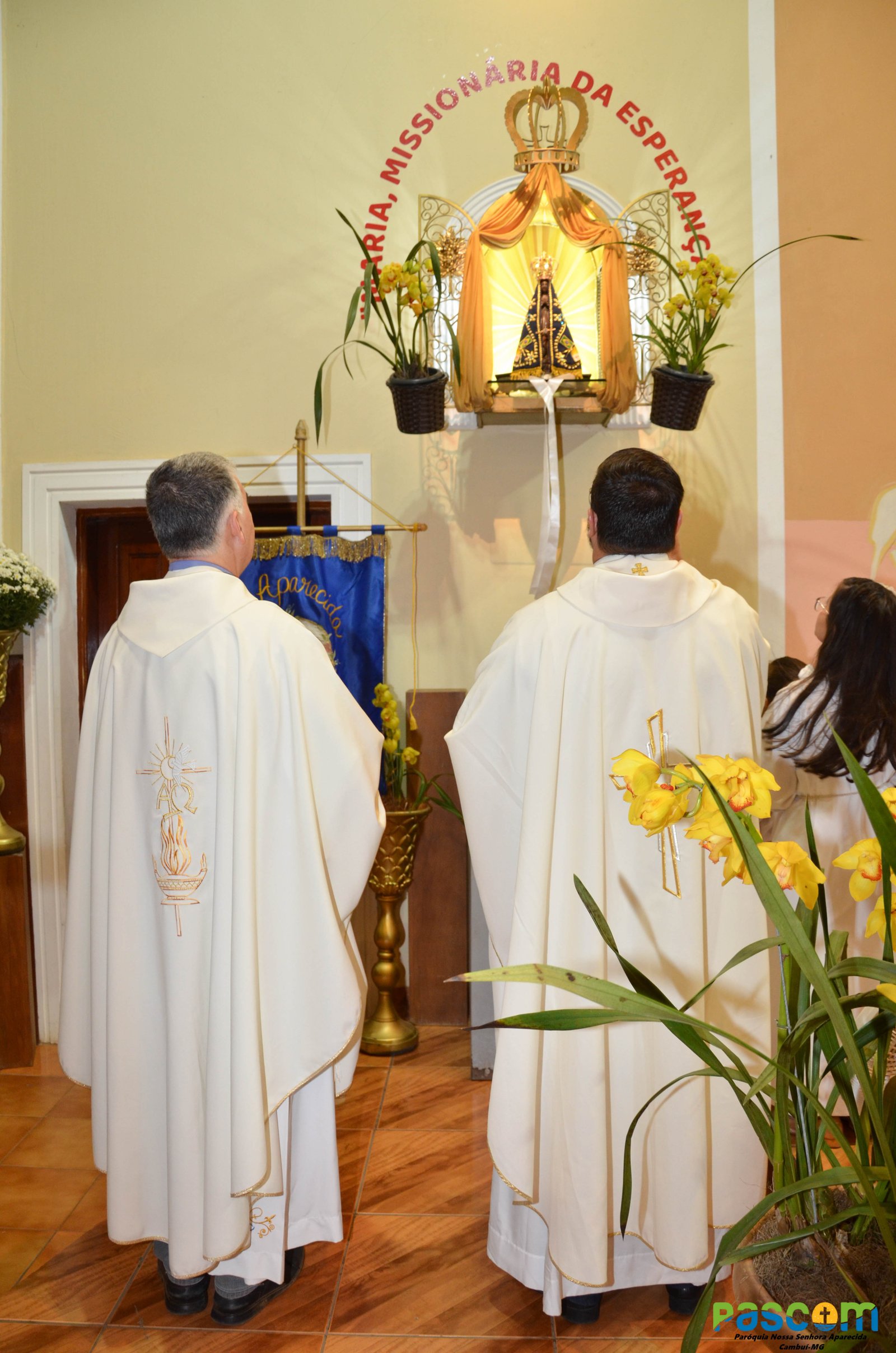 Festa  Padroeira 2024 - 2º dia, Presidiu: Pe. Fabiano Cesar