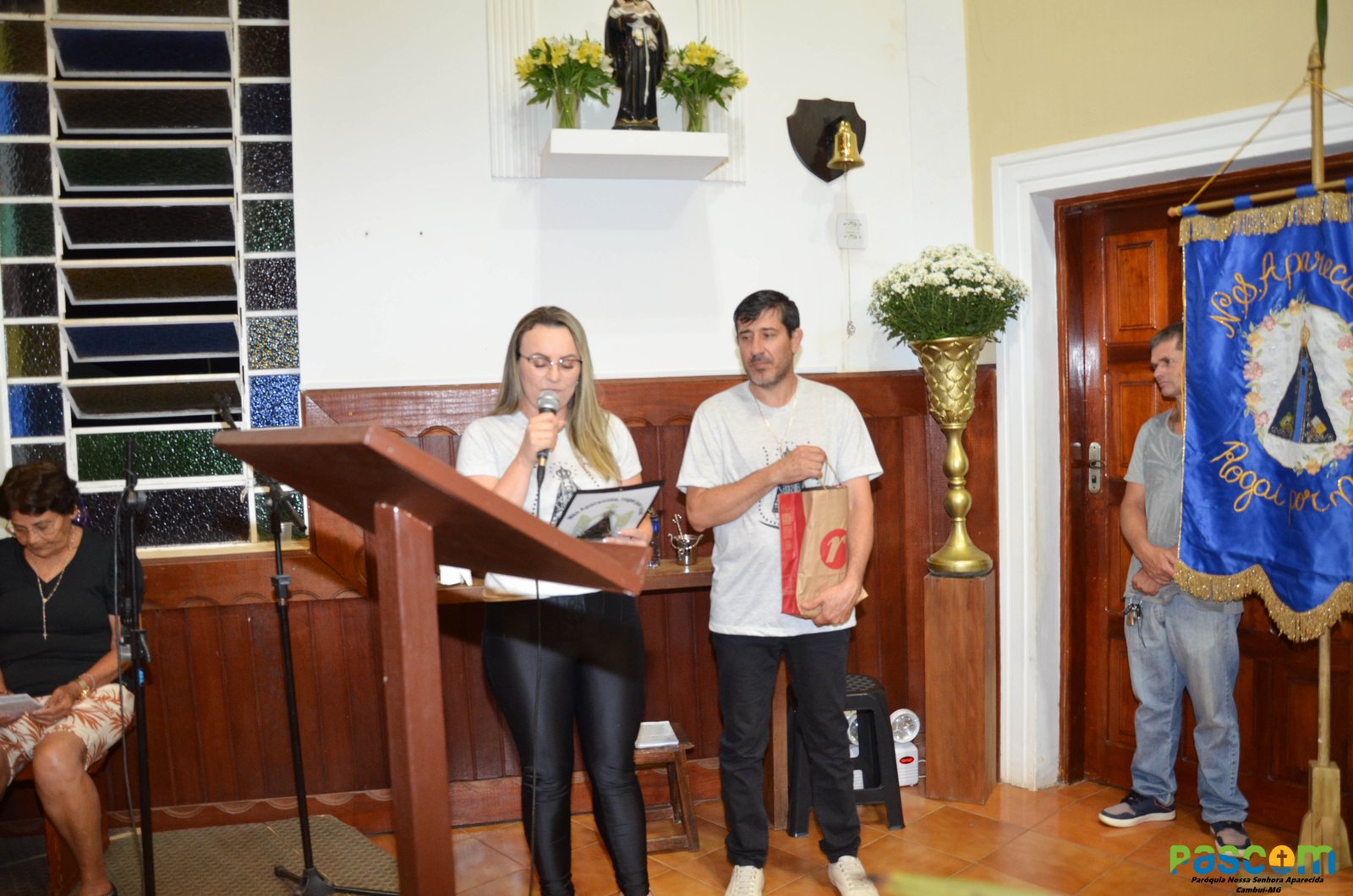 Festa  Padroeira 2024 - 2º dia, Presidiu: Pe. Fabiano Cesar