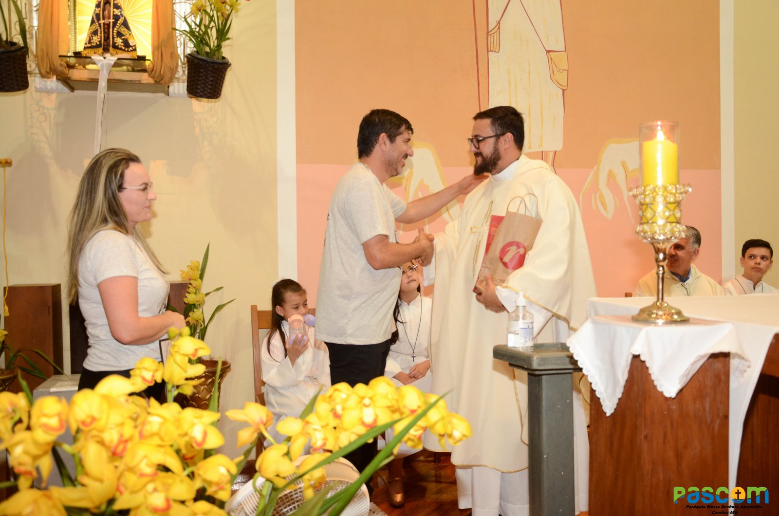 Festa  Padroeira 2024 - 2º dia, Presidiu: Pe. Fabiano Cesar