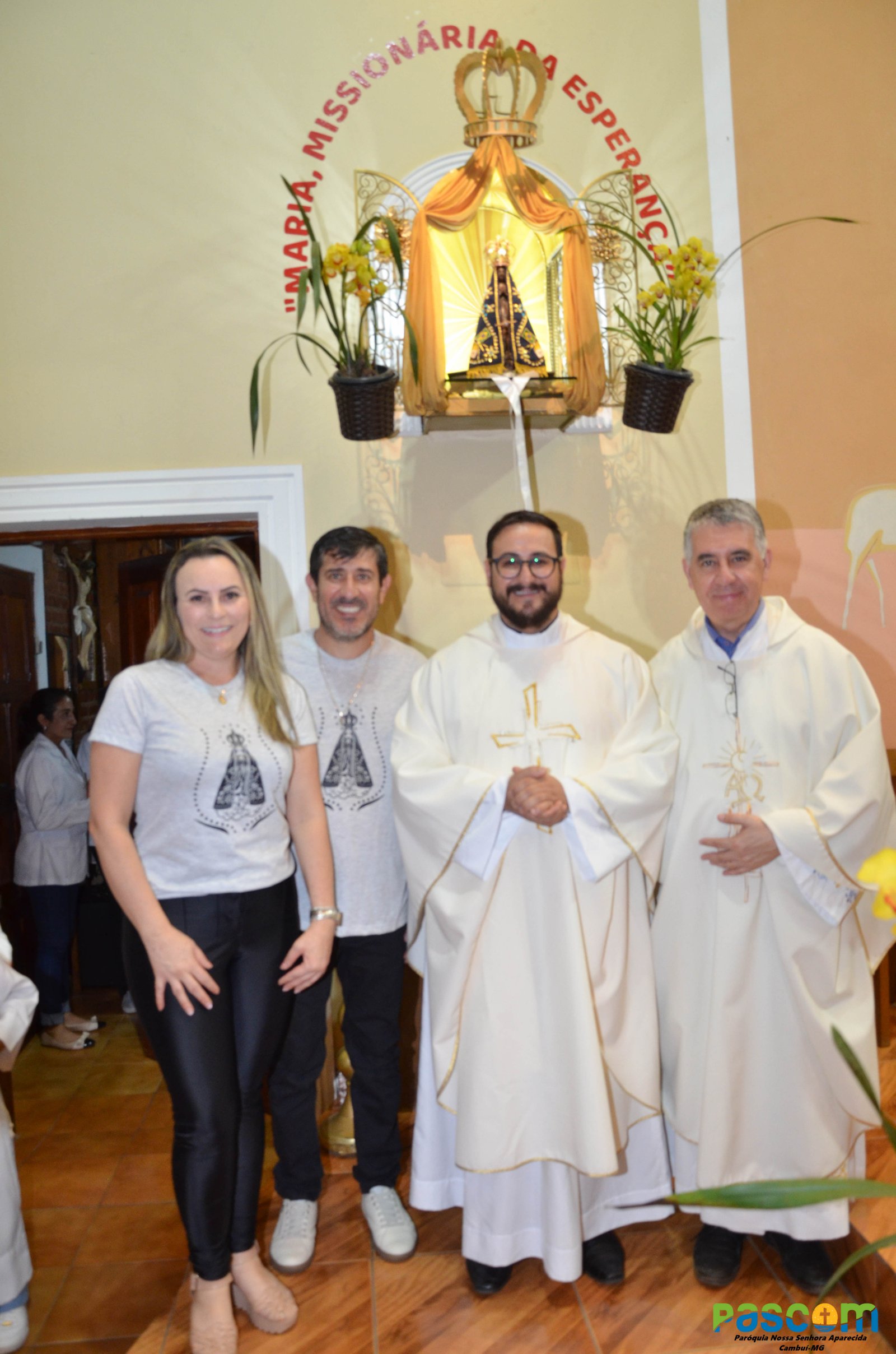 Festa  Padroeira 2024 - 2º dia, Presidiu: Pe. Fabiano Cesar