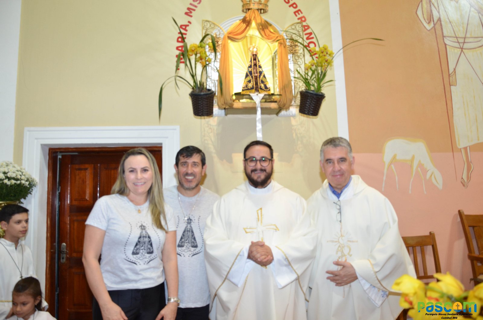 Festa  Padroeira 2024 - 2º dia, Presidiu: Pe. Fabiano Cesar